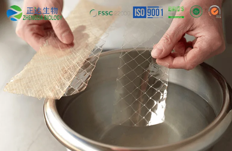 2.5g Gelatin Sheets