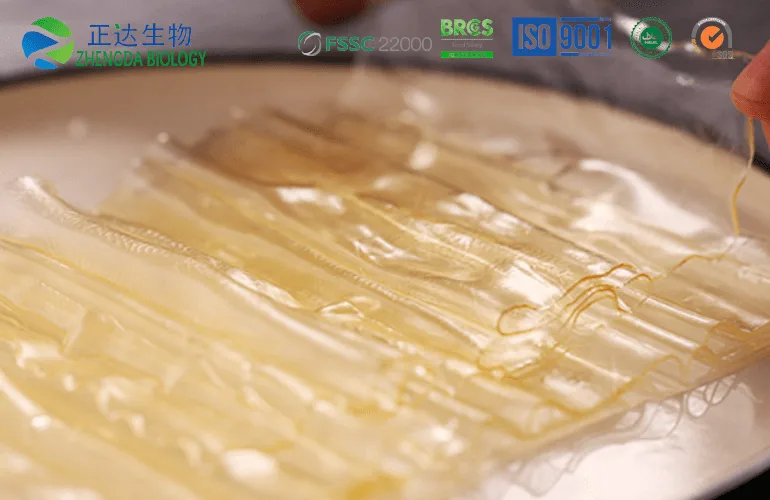 Halal Gelatin Sheets