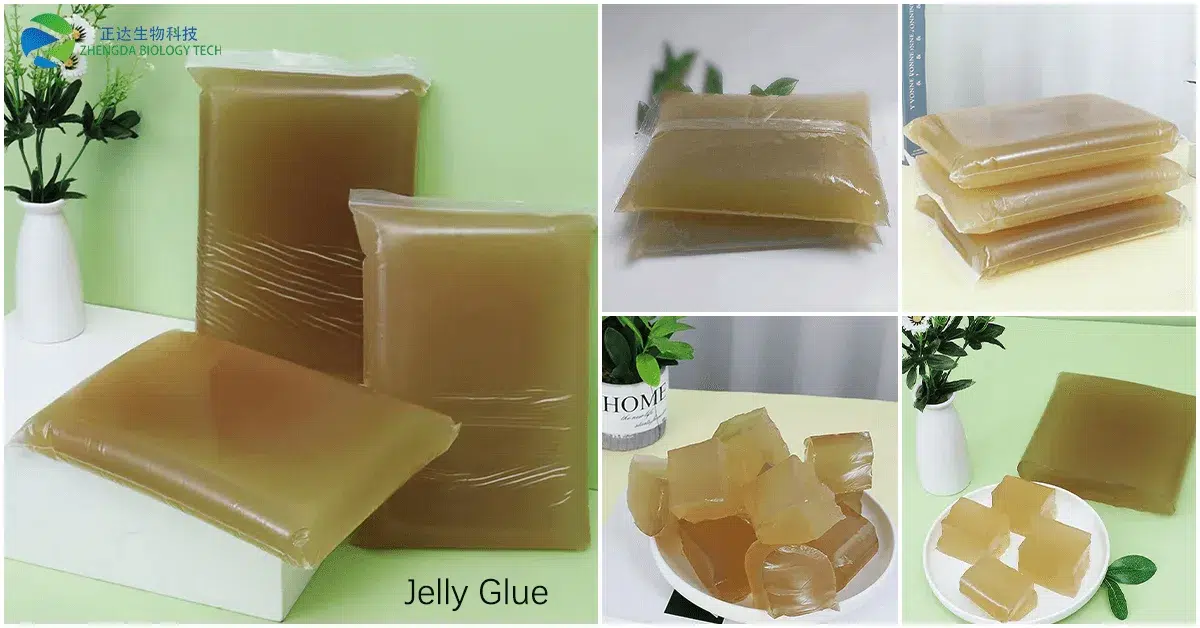 Zhengda Eco-friendly jelly glue with excellent bonding for paper, carton, and packaging industries. Fast setting and durable.